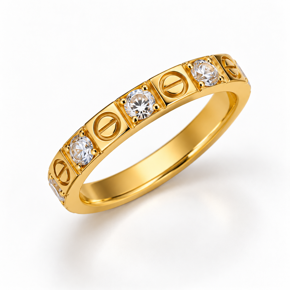 Iconic Screw Band Ring