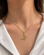 Golden Flutter Necklace