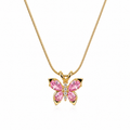 Blush Flutter Necklace
