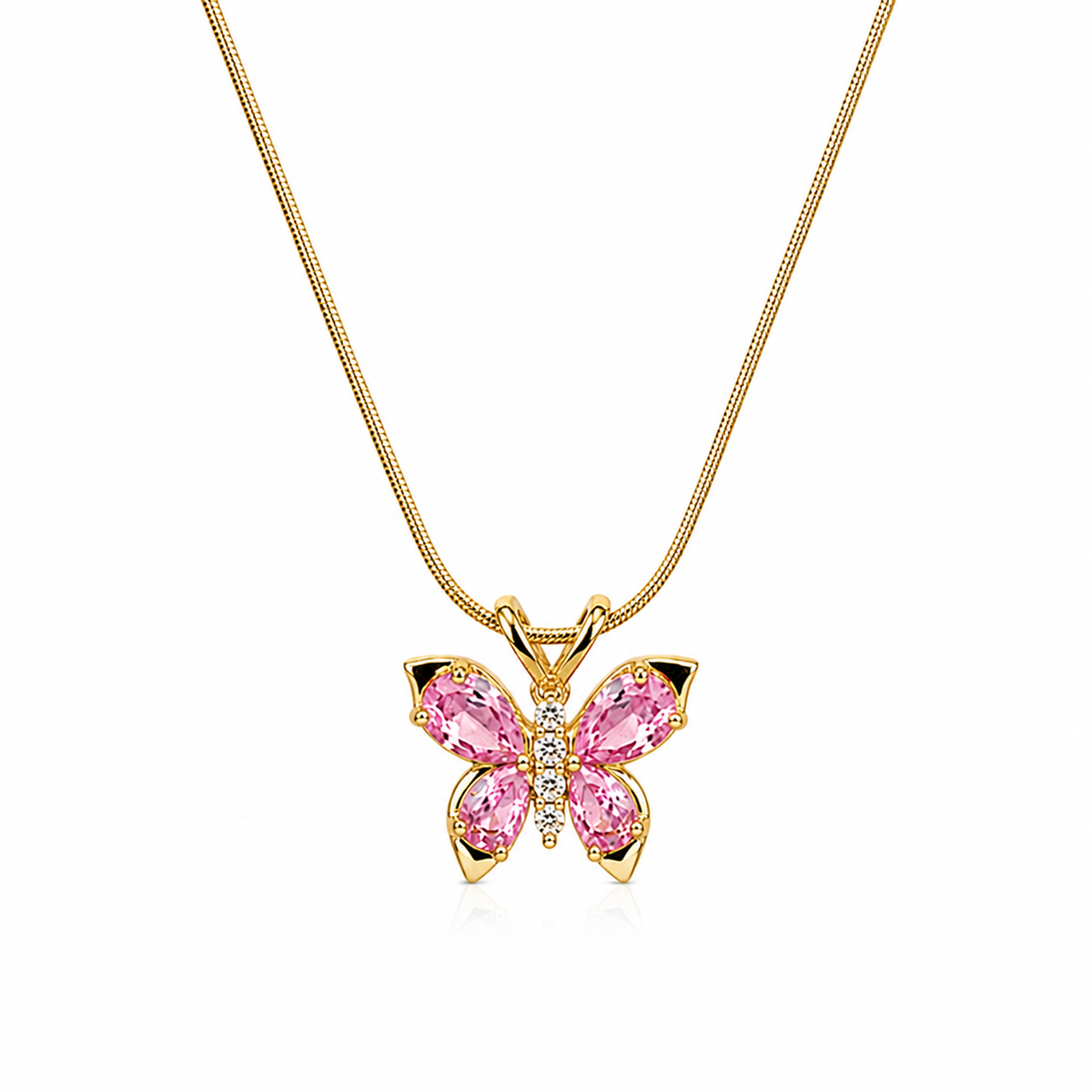 Blush Flutter Necklace