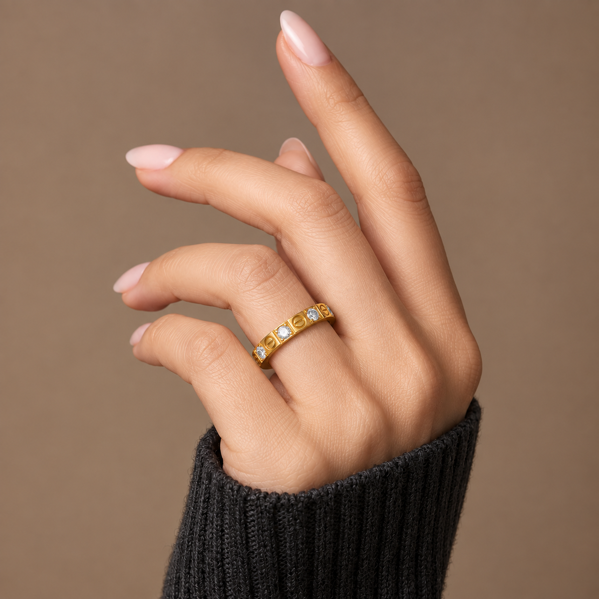 Iconic Screw Band Ring