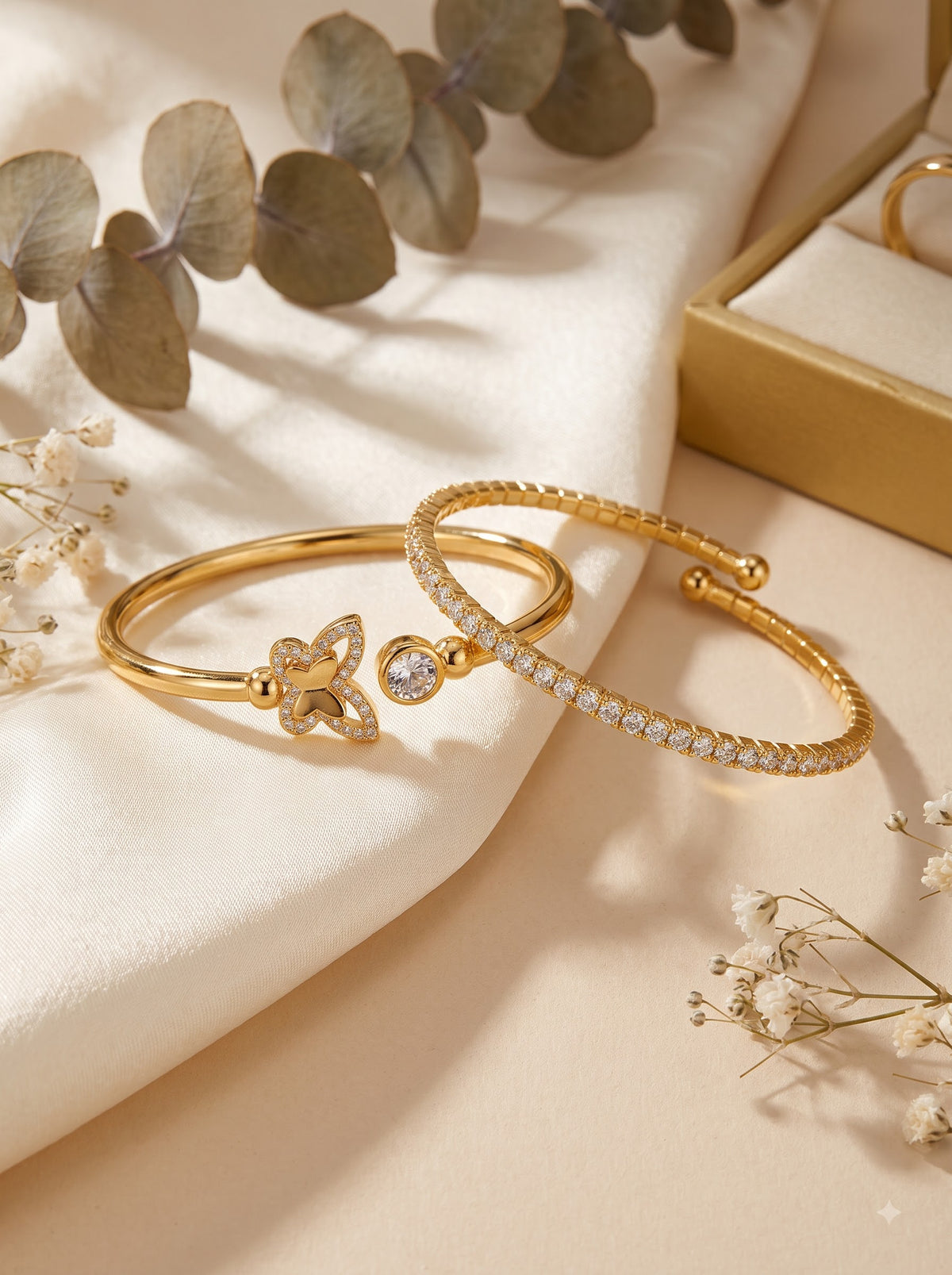 butterfy bracelet set