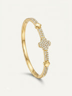 Diamond Bow Bangle